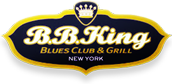 BB King Blues Club & Grill in New York City located on 42nd Street in Times Square.